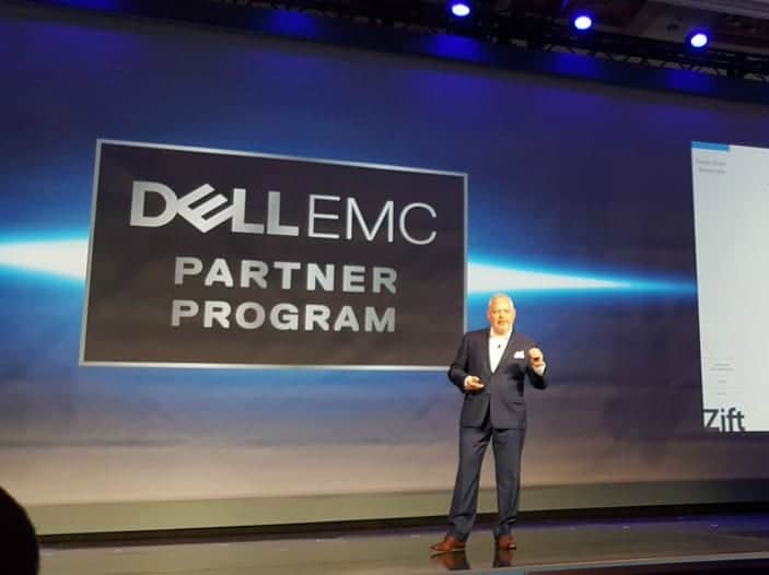 Laz Gonzalez presents at Dell EMC Partner World 
