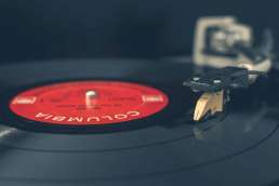 Easy Listening: Record spinning on record player