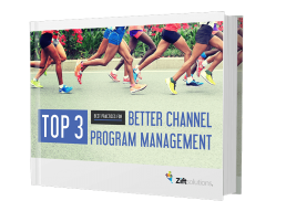 Top 3 Better Channel Program Management book with runners on the cover