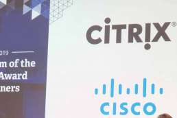 shows Citrix and Cisco won 2019 Program of the Year Award at SiriusDecisions Summit