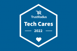 2022 Tech Cares Award graphic