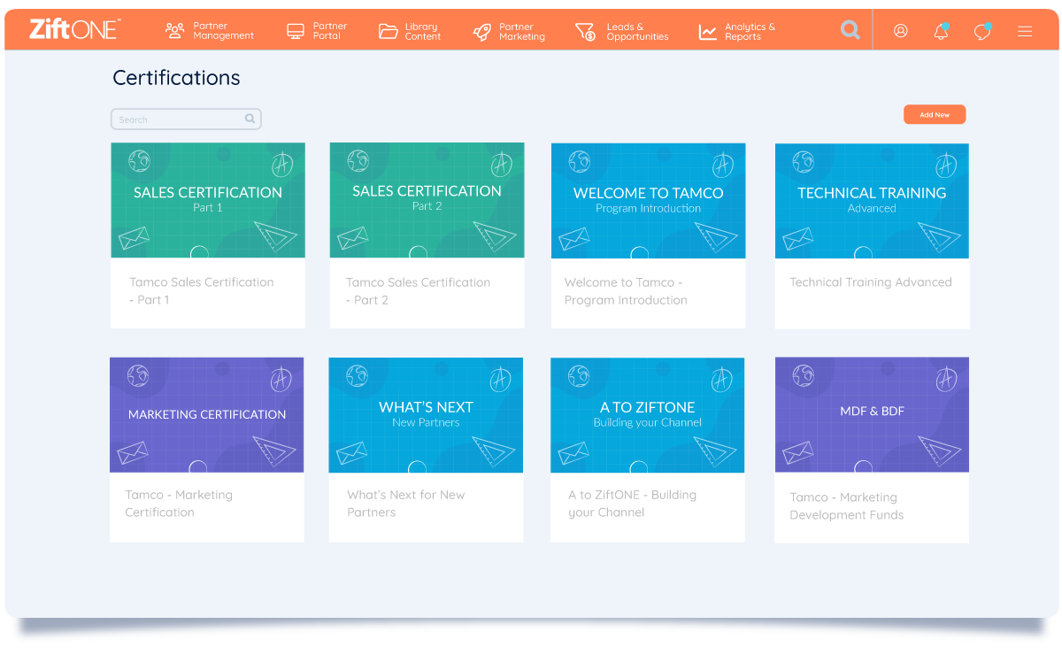 zift certificate dashboard